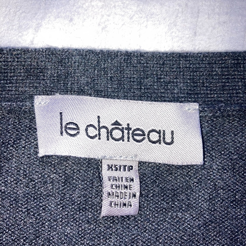 Grey Button Up Cardigan - Picture 2 of 2